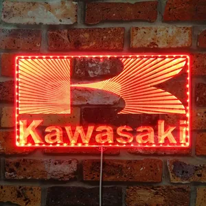 Kawasaki Logo RGB LED Sign