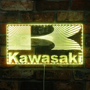 Kawasaki Logo RGB LED Sign