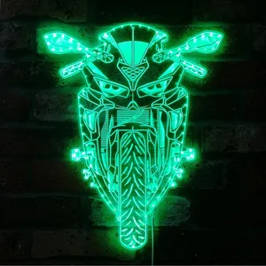 Kawasaki Motorcycles Motorcycle RGB LED Sign