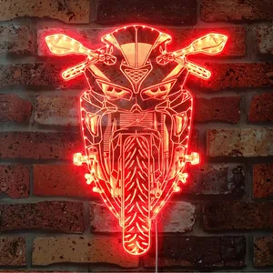 Kawasaki Motorcycles Motorcycle RGB LED Sign