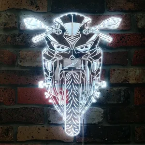 Kawasaki Motorcycles Motorcycle RGB LED Sign