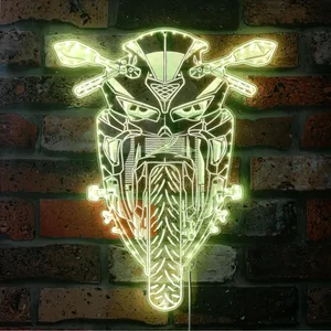 Kawasaki Motorcycles Motorcycle RGB LED Sign