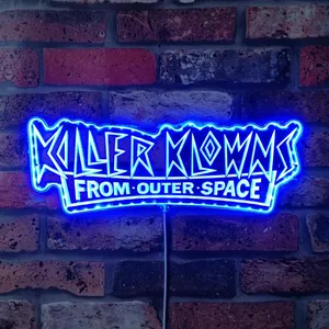 Killer Klowns from Outer Space Logo RGB LED Sign