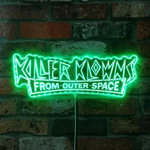 Killer Klowns from Outer Space Logo RGB LED Sign