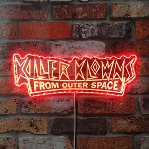 Killer Klowns from Outer Space Logo RGB LED Sign