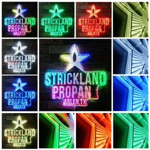 King of the Hill Strickland Propane RGB LED Sign
