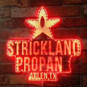 King of the Hill Strickland Propane RGB LED Sign