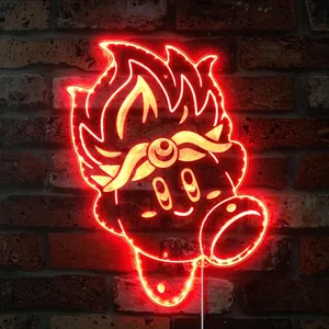 Kirby Kirby Firehead RGB LED Sign