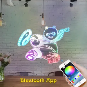 Kung Fu Panda Po RGB LED Sign