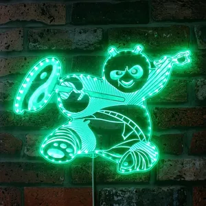 Kung Fu Panda Po RGB LED Sign
