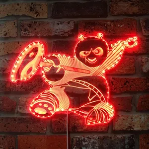 Kung Fu Panda Po RGB LED Sign