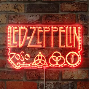 Led Zeppelin Logo RGB LED Sign