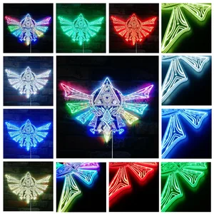 Legend of Zelda Triforce RGB LED Sign