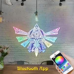 Legend of Zelda Triforce RGB LED Sign