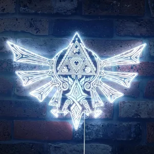 Legend of Zelda Triforce RGB LED Sign