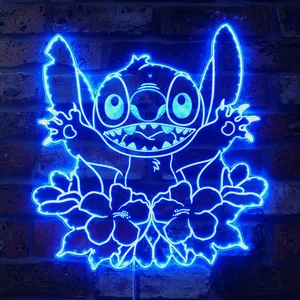 Lilo and Stitch Stitch RGB LED Sign