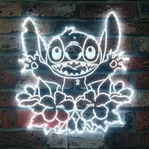 Lilo and Stitch Stitch RGB LED Sign