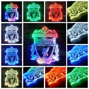Liverpool Football Club Logo RGB LED Sign
