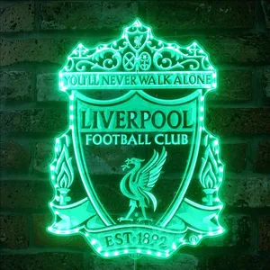 Liverpool Football Club Logo RGB LED Sign