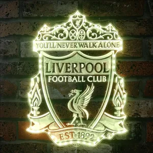 Liverpool Football Club Logo RGB LED Sign