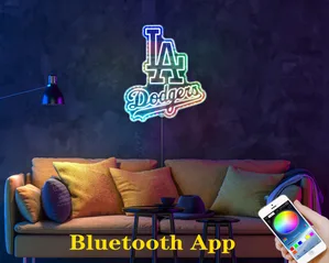 Los Angeles Dodgers Logo 5 RGB LED Sign