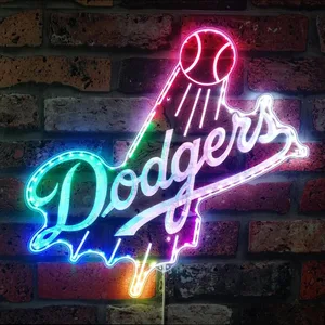 Los Angeles Dodgers Logo RGB LED Sign