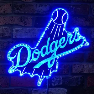 Los Angeles Dodgers Logo RGB LED Sign