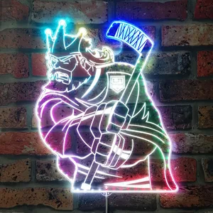 Los Angeles Kings Bardown RGB LED Sign