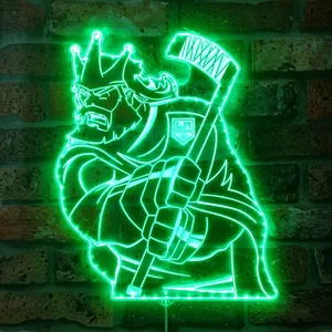 Los Angeles Kings Bardown RGB LED Sign