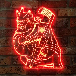 Los Angeles Kings Bardown RGB LED Sign