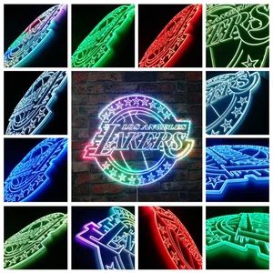 Los Angeles Lakers Logo RGB LED Sign