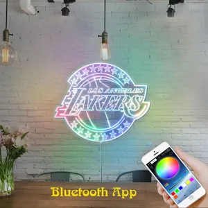 Los Angeles Lakers Logo RGB LED Sign