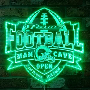 Los Angeles Rams Man Cave RGB LED Sign