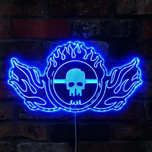 Mad Max Wasteland Skull RGB LED Sign