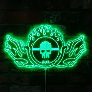 Mad Max Wasteland Skull RGB LED Sign