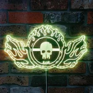 Mad Max Wasteland Skull RGB LED Sign
