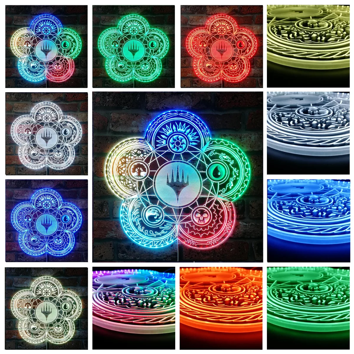 Magic: the Gathering Logo RGB LED Sign