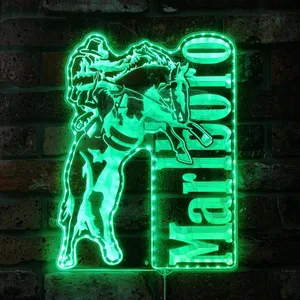 Marlboro Cowboy RGB LED Sign