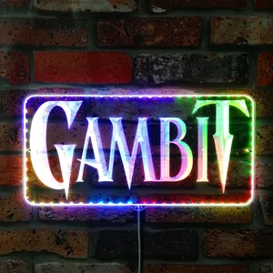 Marvel Gambit RGB LED Sign