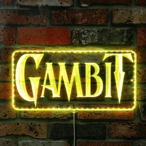 Marvel Gambit RGB LED Sign