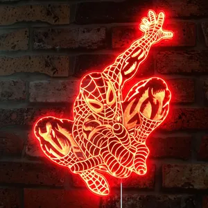 Marvel Spiderman RGB LED Sign
