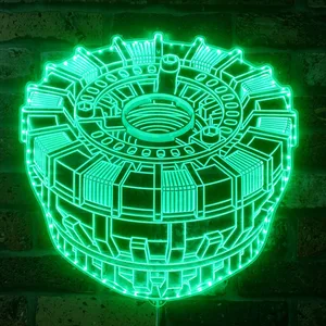 Marvel Tony Stark Arc Reactor RGB LED Sign