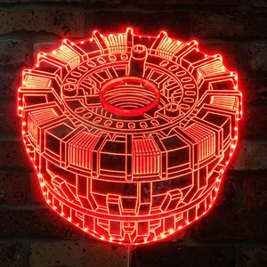 Marvel Tony Stark Arc Reactor RGB LED Sign