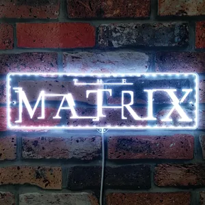Matrix Logo RGB LED Sign