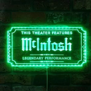 McIntosh Theater Sign RGB LED Sign