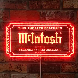 McIntosh Theater Sign RGB LED Sign