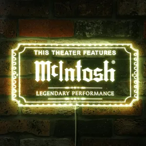 McIntosh Theater Sign RGB LED Sign