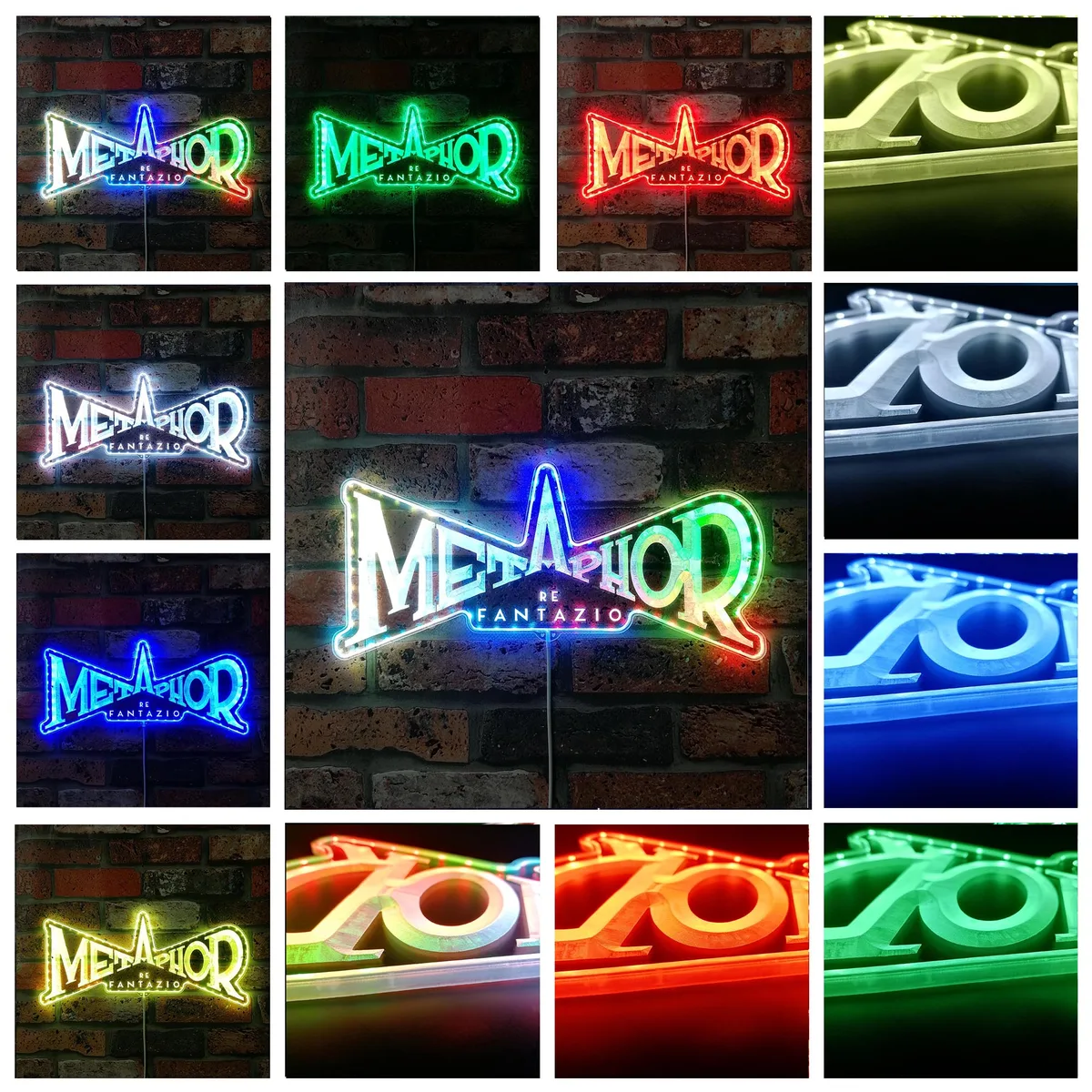 Metaphor: ReFantazio Logo RGB LED Sign