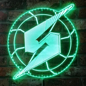 Metroid Prime Logo RGB LED Sign