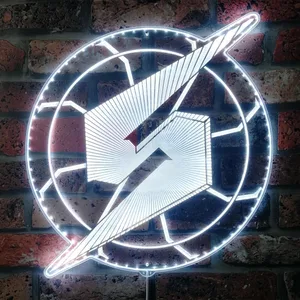 Metroid Prime Logo RGB LED Sign